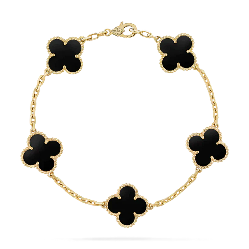 FLORAL BEAUTY ARMBÅND | GULD