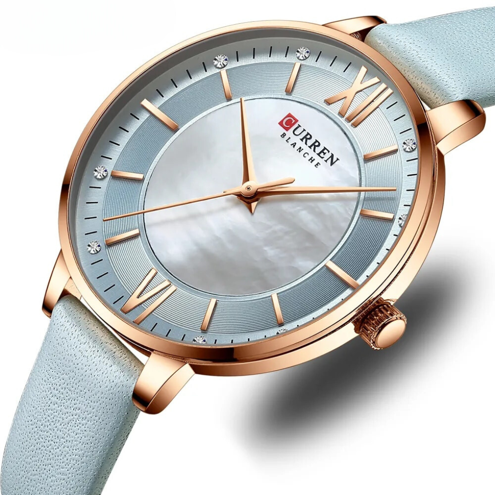 KVINDERS FASHION KVARTS UR | Elegant Tidløshed