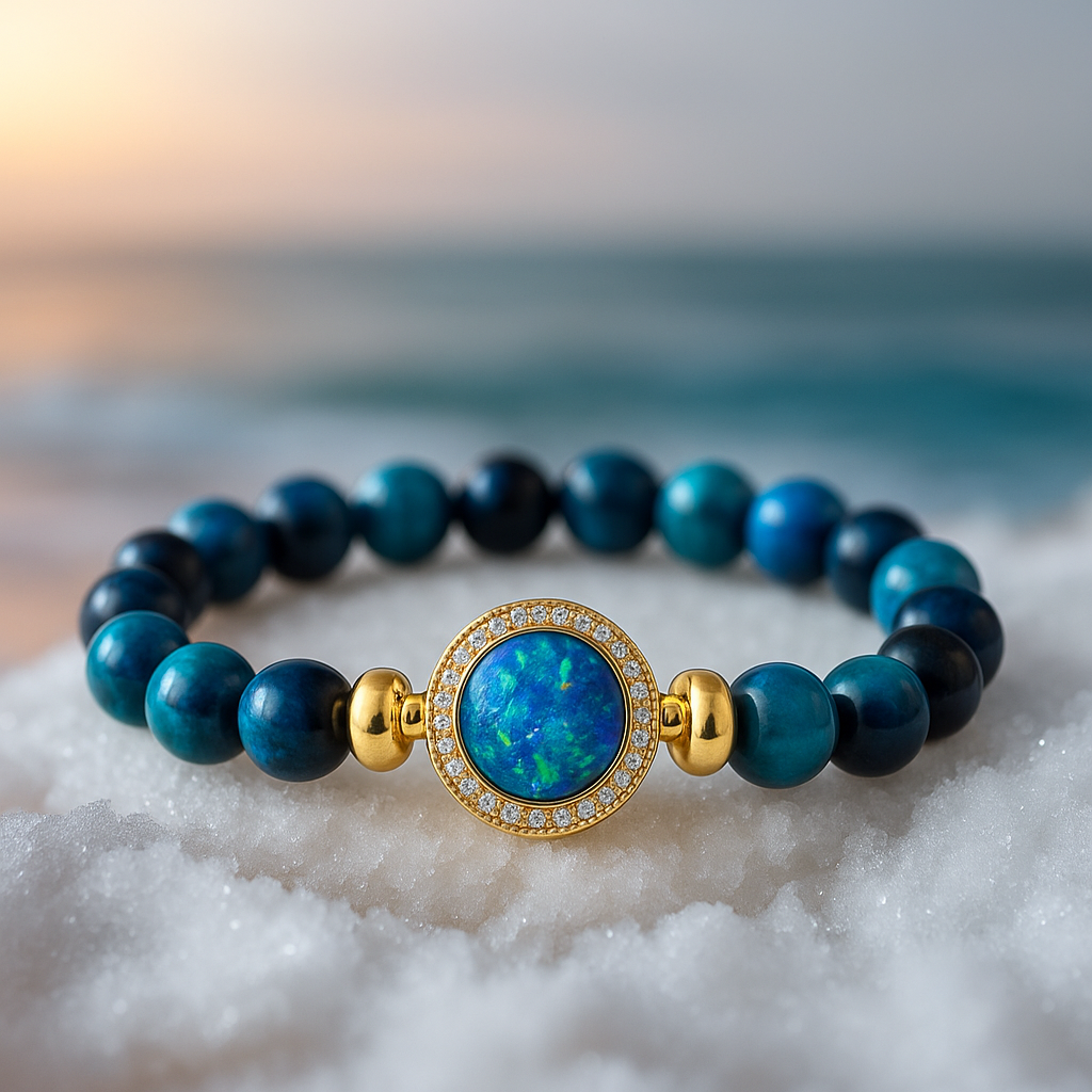 Aqua Shields bracelet