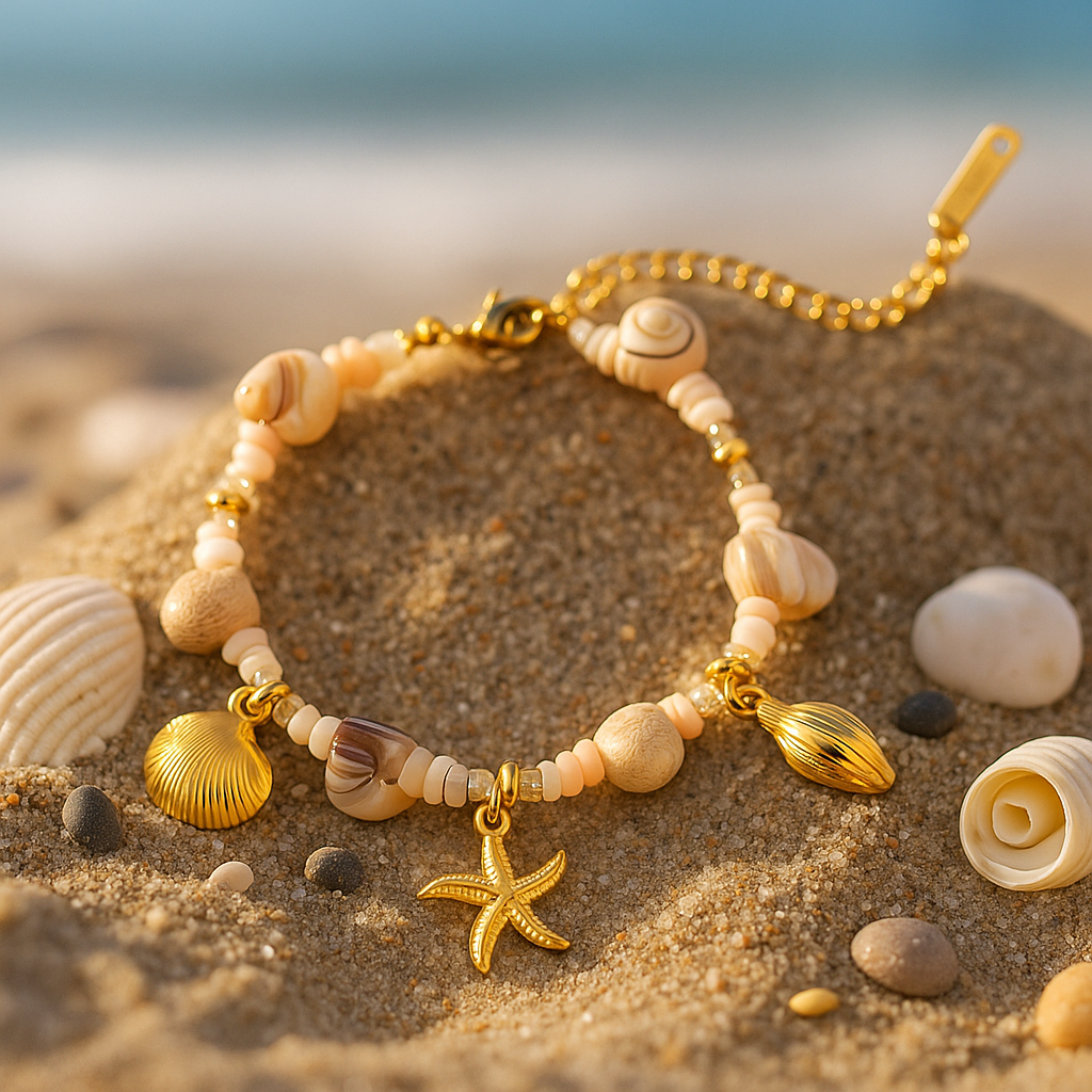 Sunrise Shell Armbånd