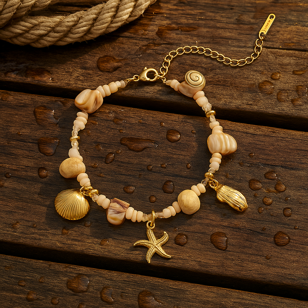Sunrise Shell Armbånd