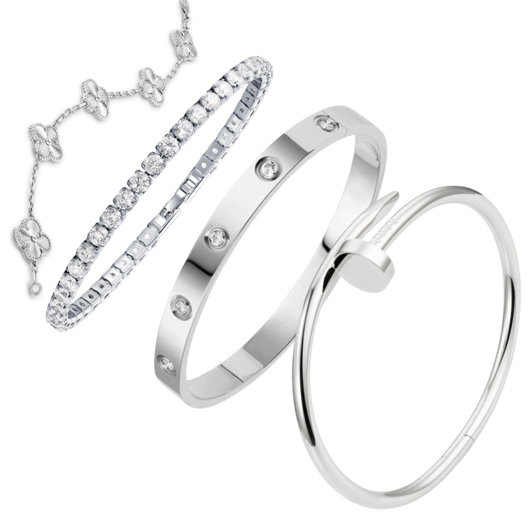 BELLA SILVER | ARMBÅND SÆT
