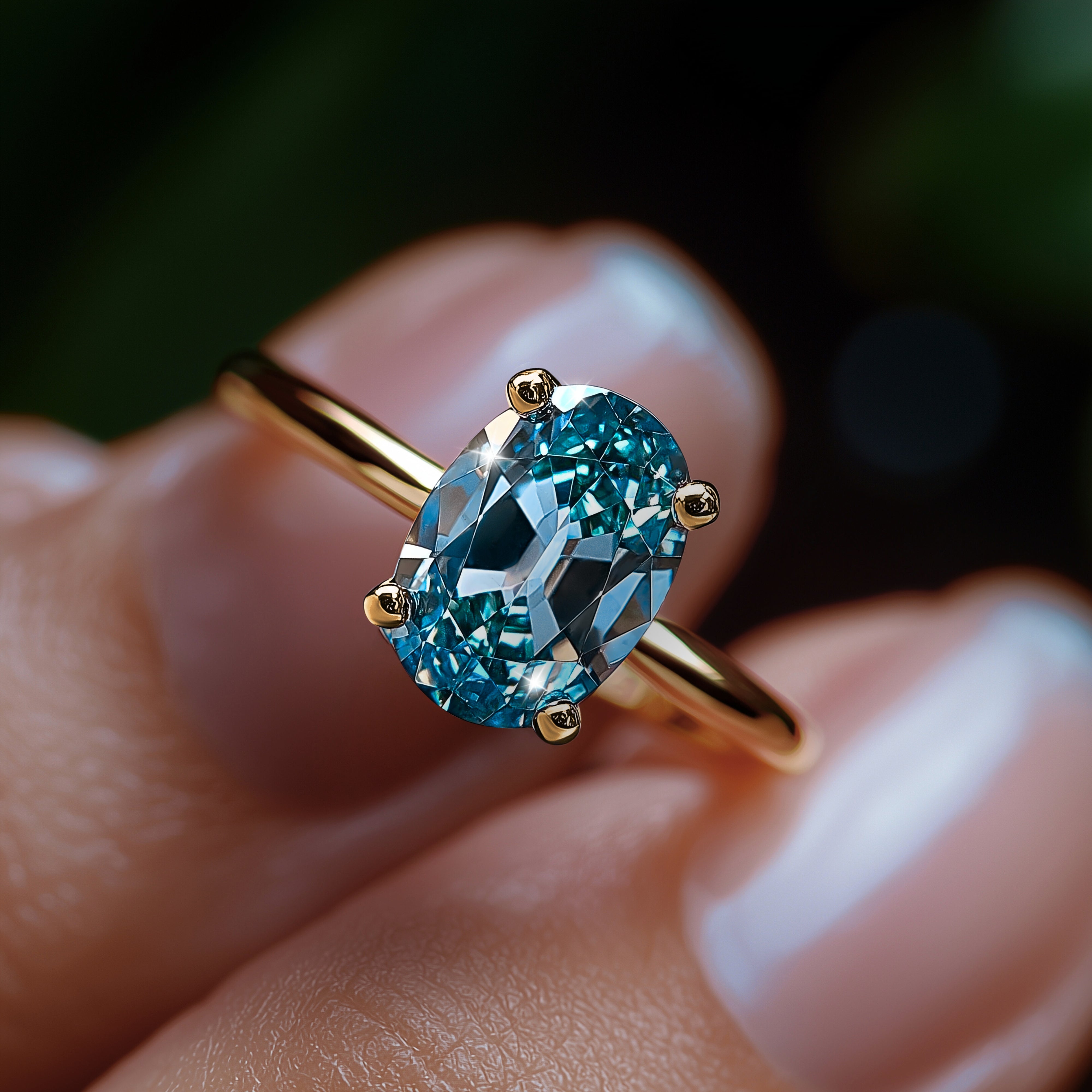 Celadon Glans Ring