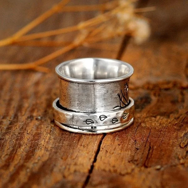 Livets Træ Spinner Meditationsring