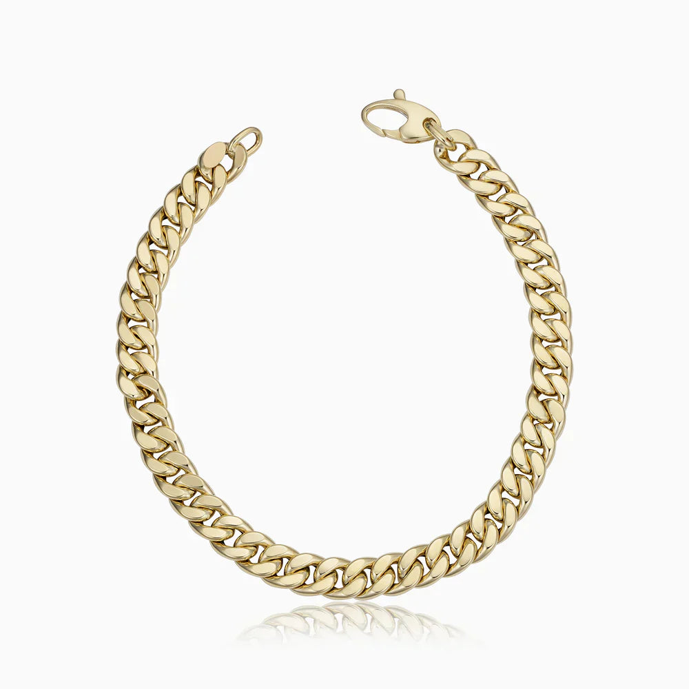 Estate™ | Guld Cuban Armbånd