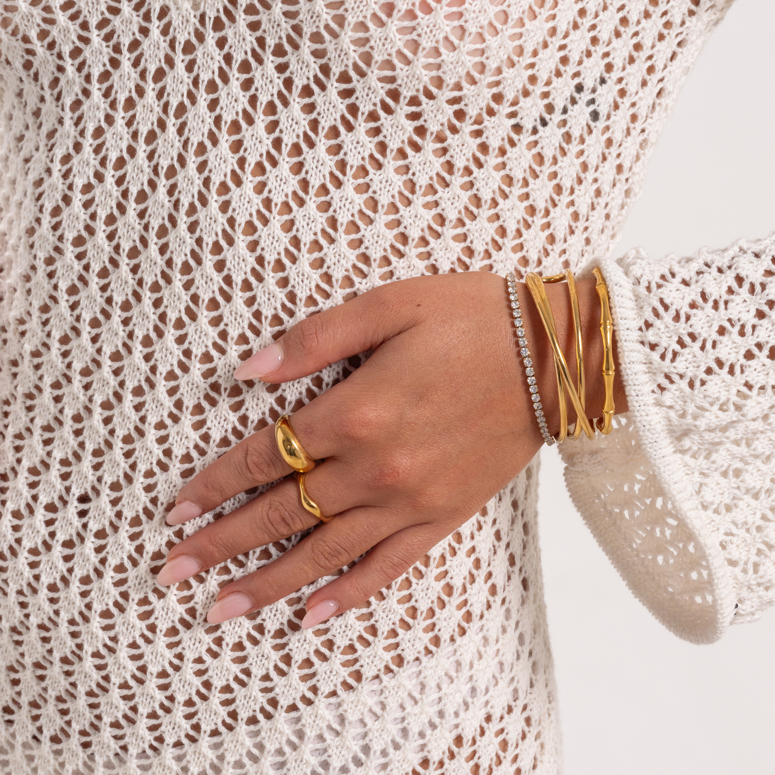 Diamant Tennisarmbånd