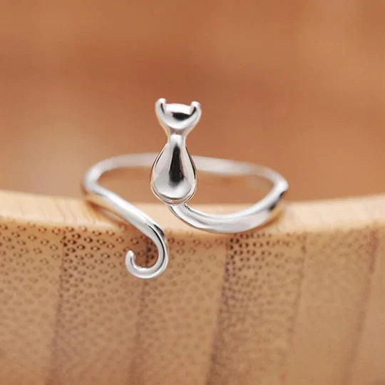 Boyle™ | Åben Vintage Kat Ring