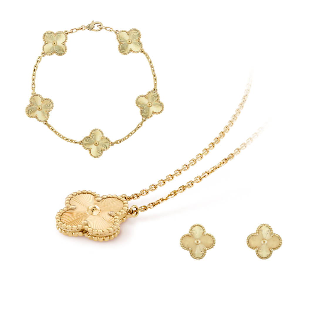 CELESTE CLOVER SÆT | GULD