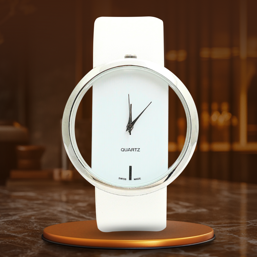 ELEGANT TRANSPARENT | Slank, Stilfuld Ur