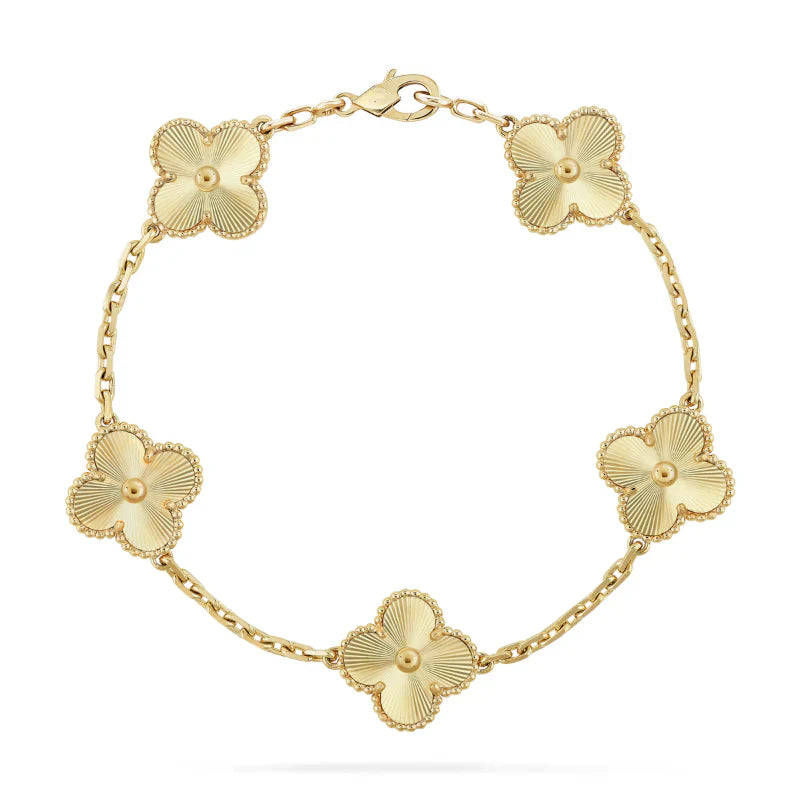 FLORAL BEAUTY ARMBÅND | GULD