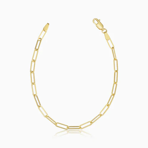 14k Guld Venedig Link Armbånd