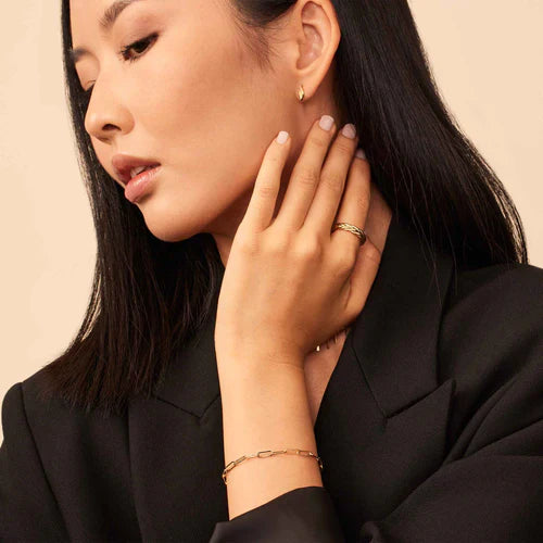 14k Guld Venedig Link Armbånd