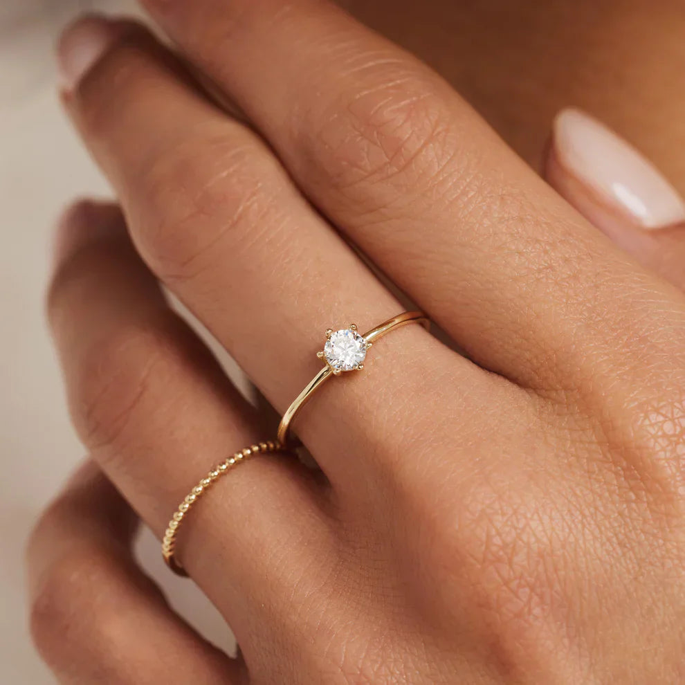 14 karat guld Abella Maris ring