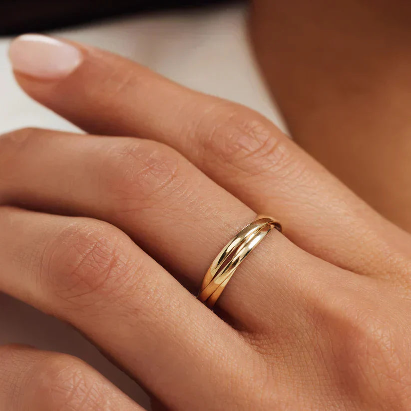 Lena™ | Guld Trielle Ring
