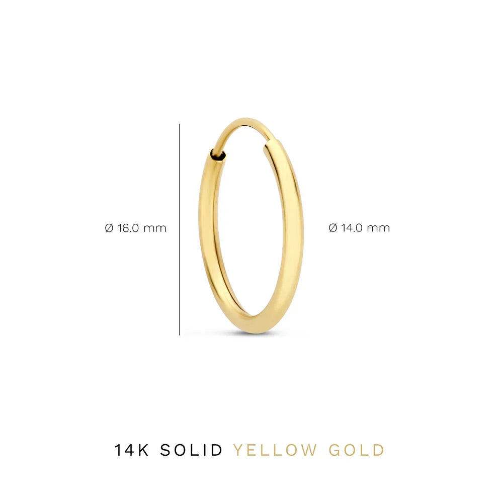 Noemie™ | Guld Sorel Øreringe