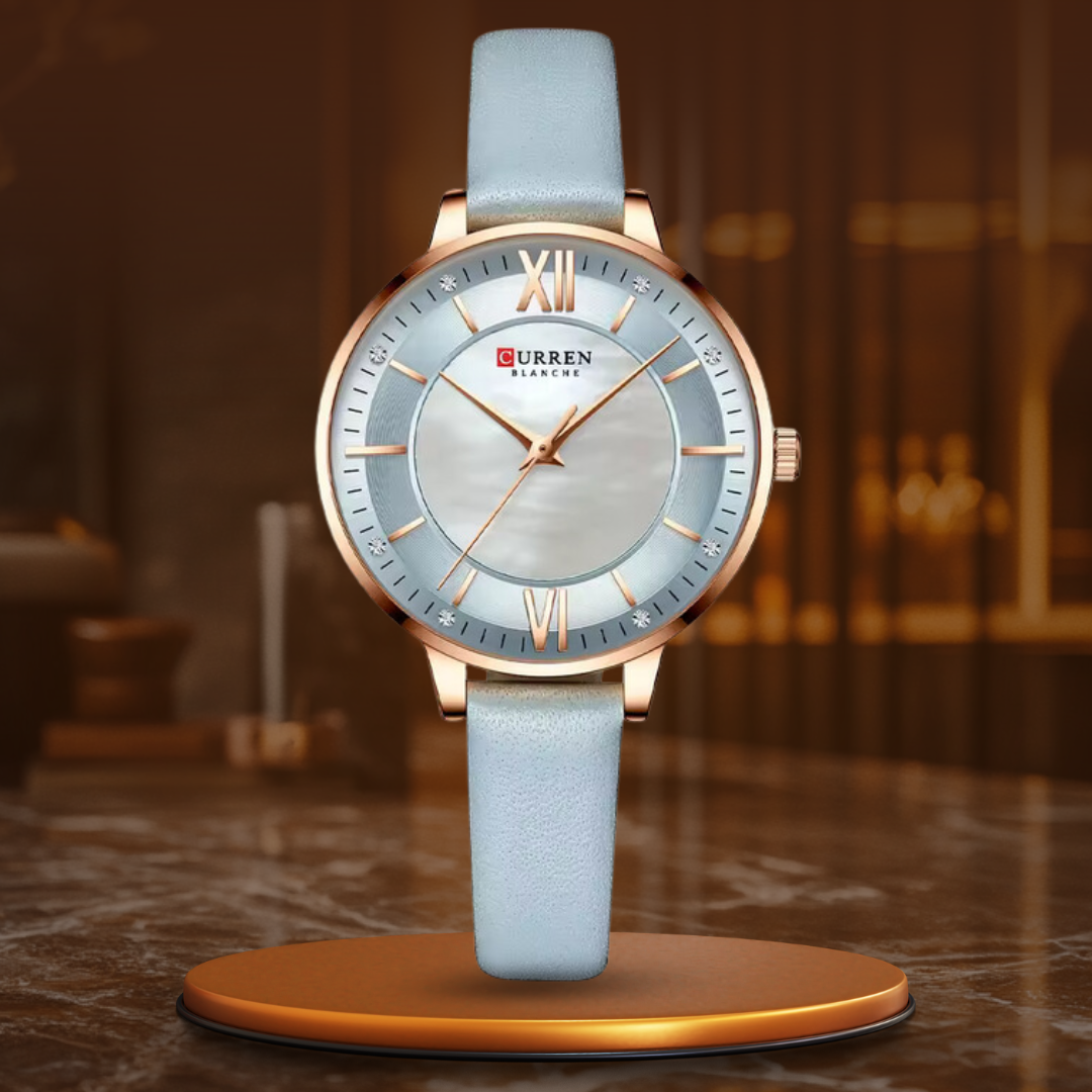 KVINDERS FASHION KVARTS UR | Elegant Tidløshed