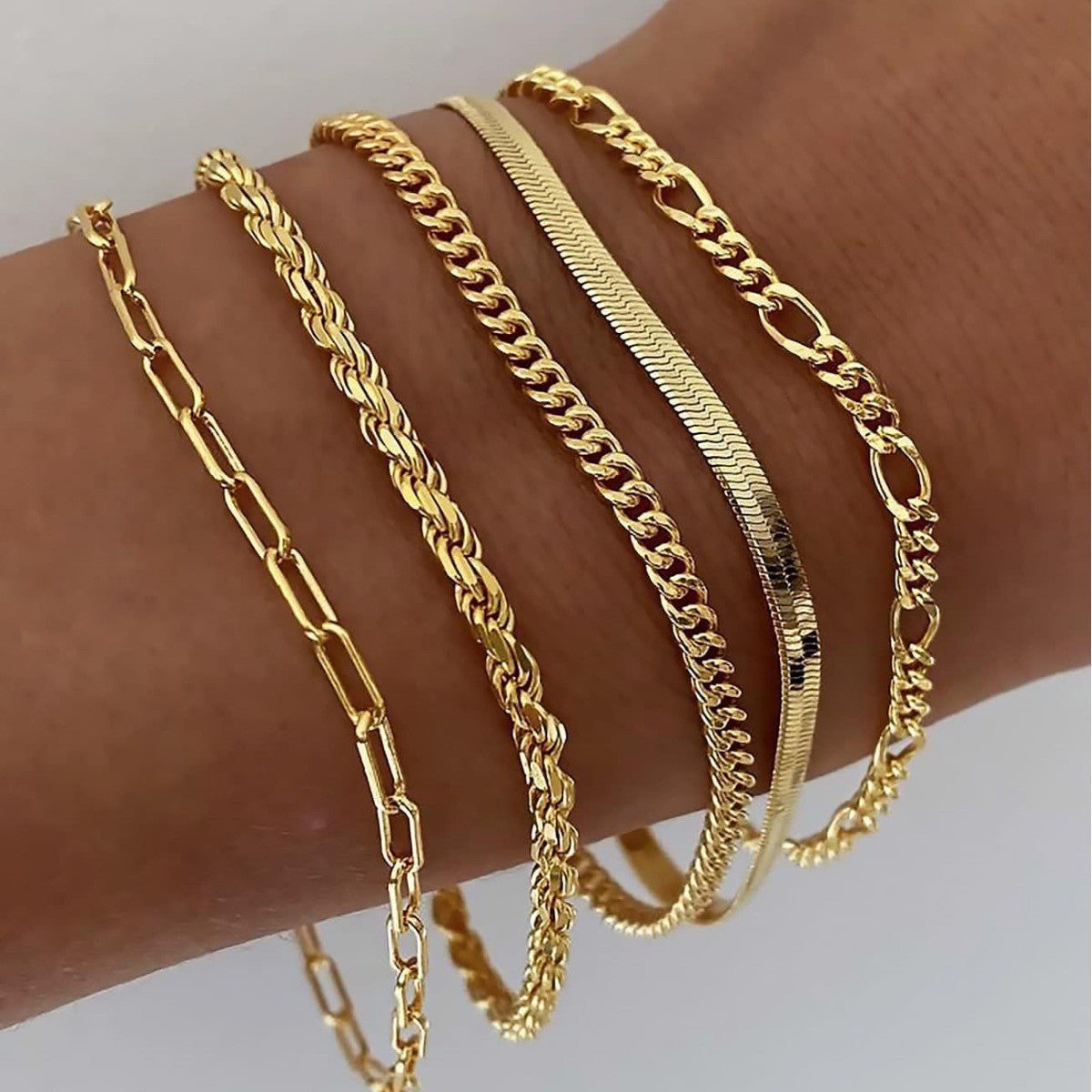 Ellis Renner Armbåndsæt | 16K Guld