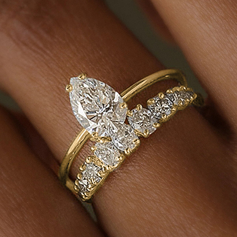18K guld Vivienne Hartley ring