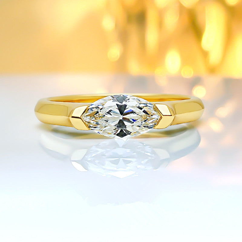 Cleo Arden 16K guldring
