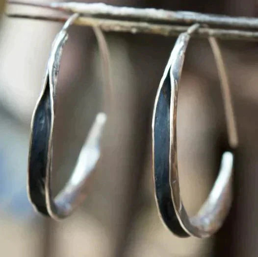 Bold Circle Hoop Øreringe