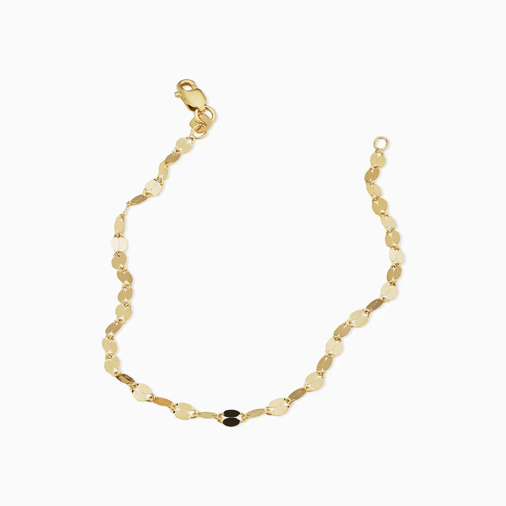 14k Guld Cabaret Armbånd