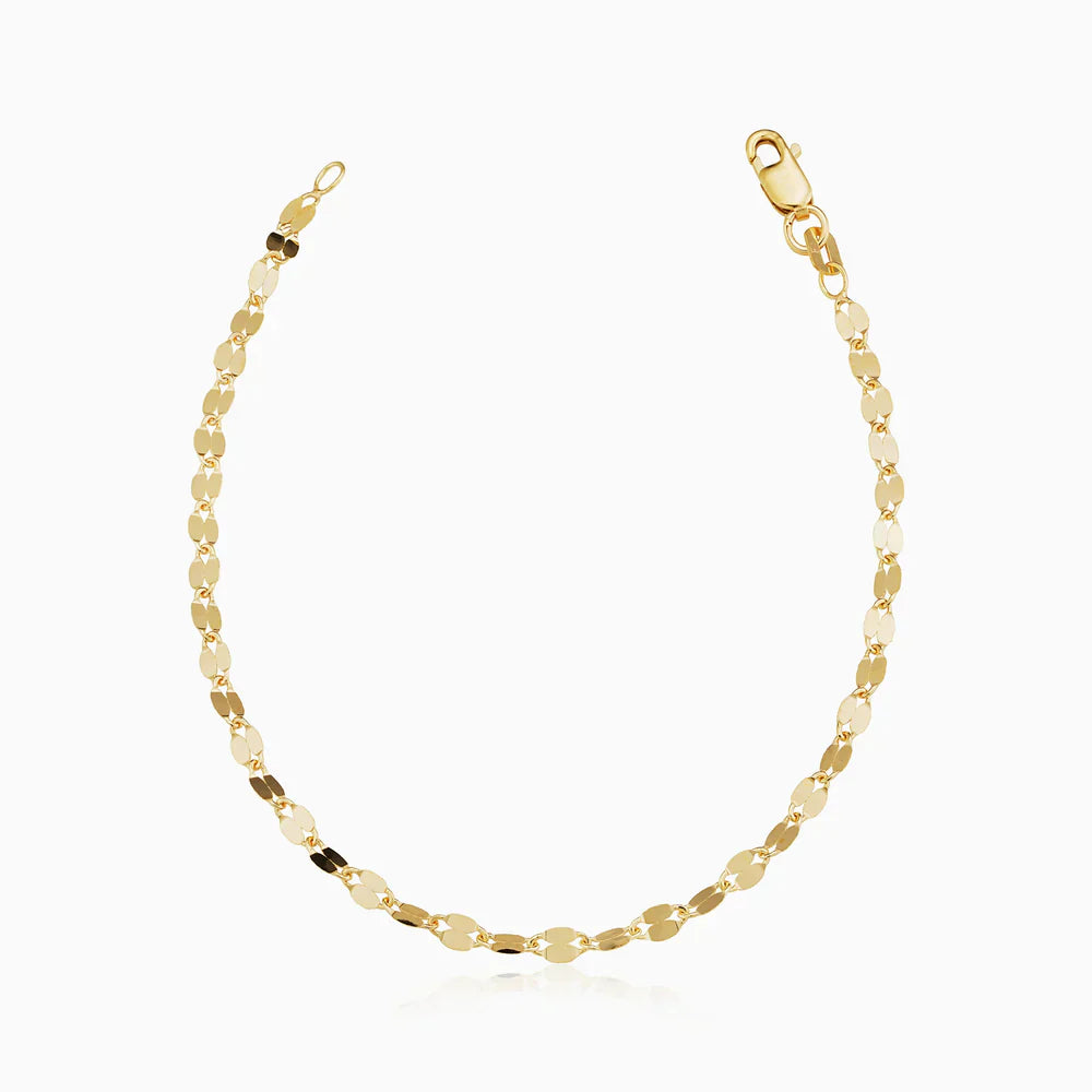 14k Guld Cabaret Armbånd