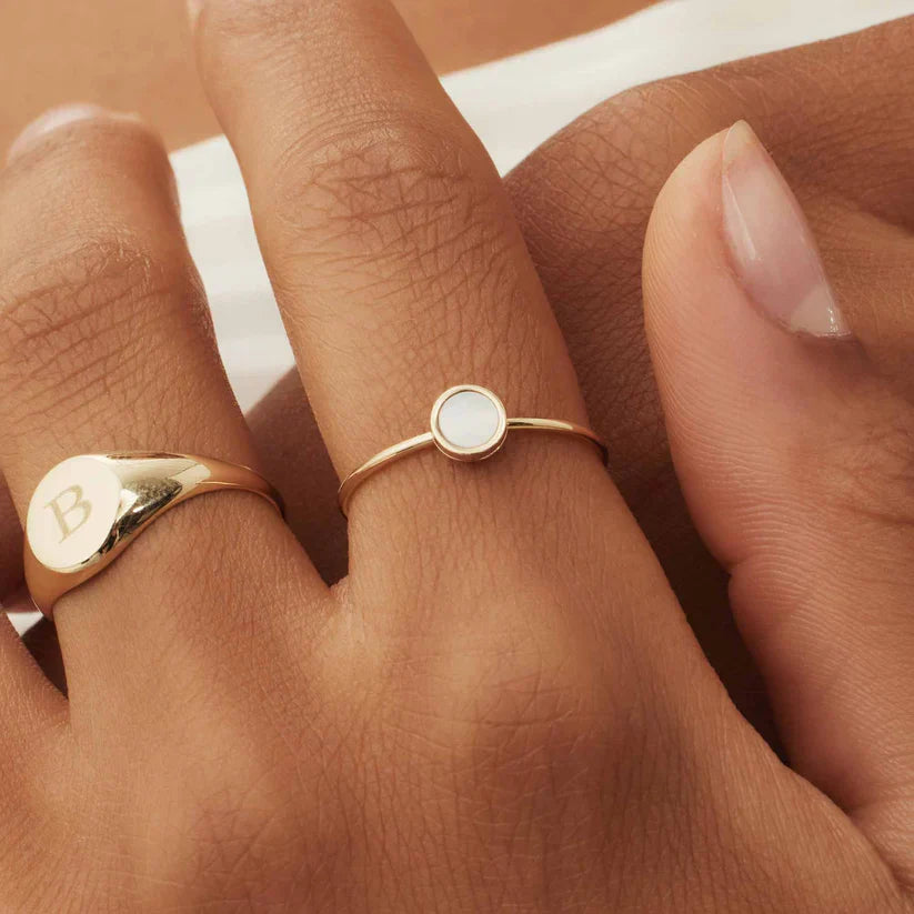 Alina Cirielle 14 karat guldring