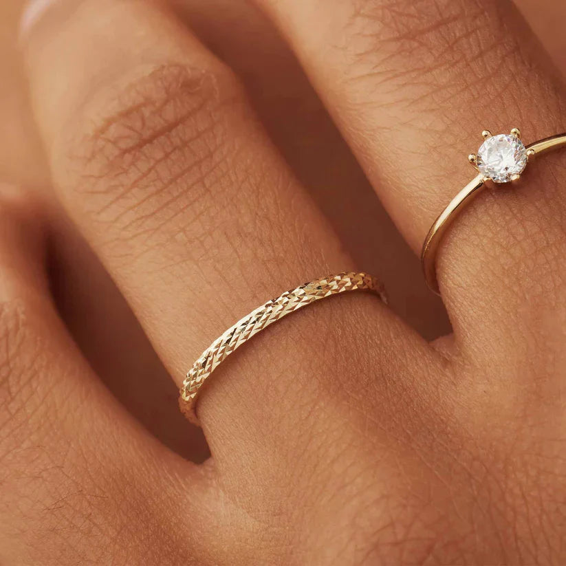 14 karat guld Ameline Trellis ring