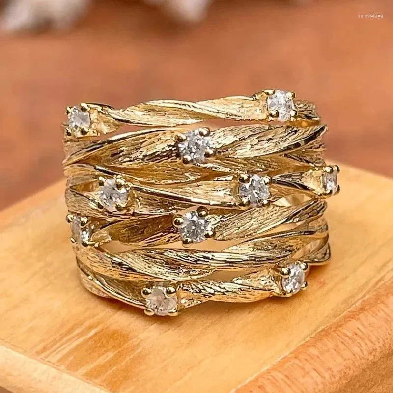 Vintage Guld Boho Ring