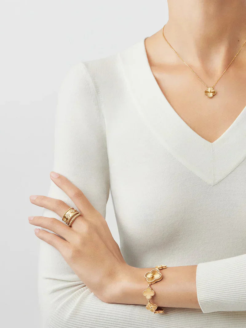 CELESTE CLOVER SÆT | GULD