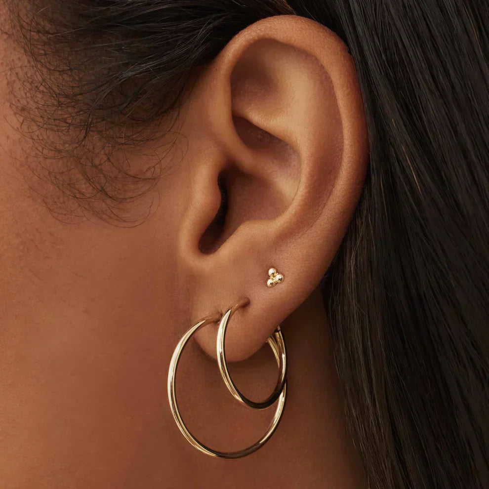 Noemie™ | Guld Sorel Øreringe
