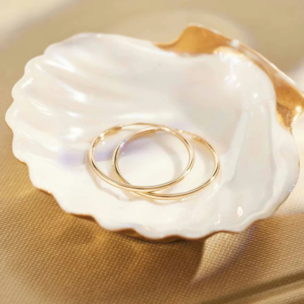 Noemie™ | Guld Sorel Øreringe