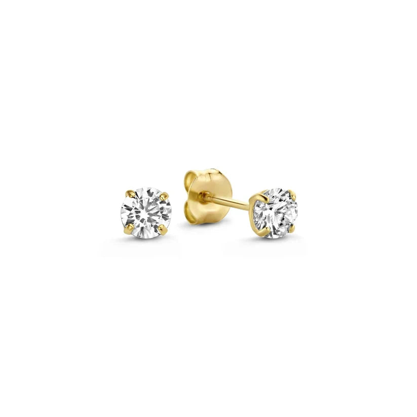 Larmes™ | 14K Guld Sten Øreringe Sæt