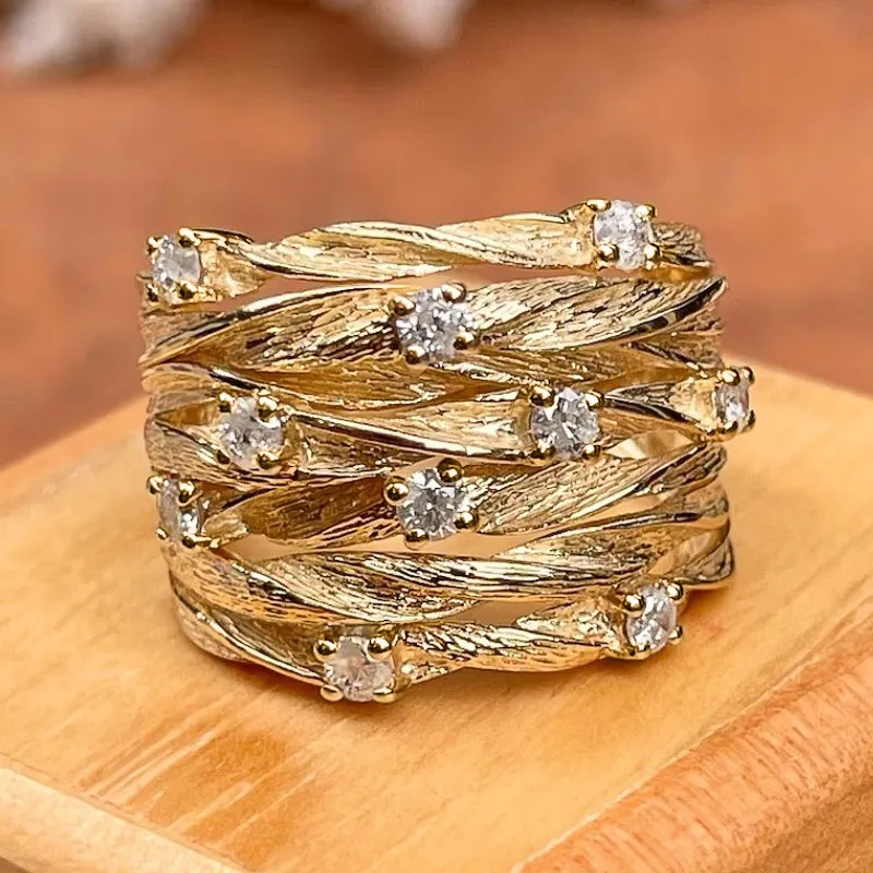 Klassisk Guld Vintage Ring