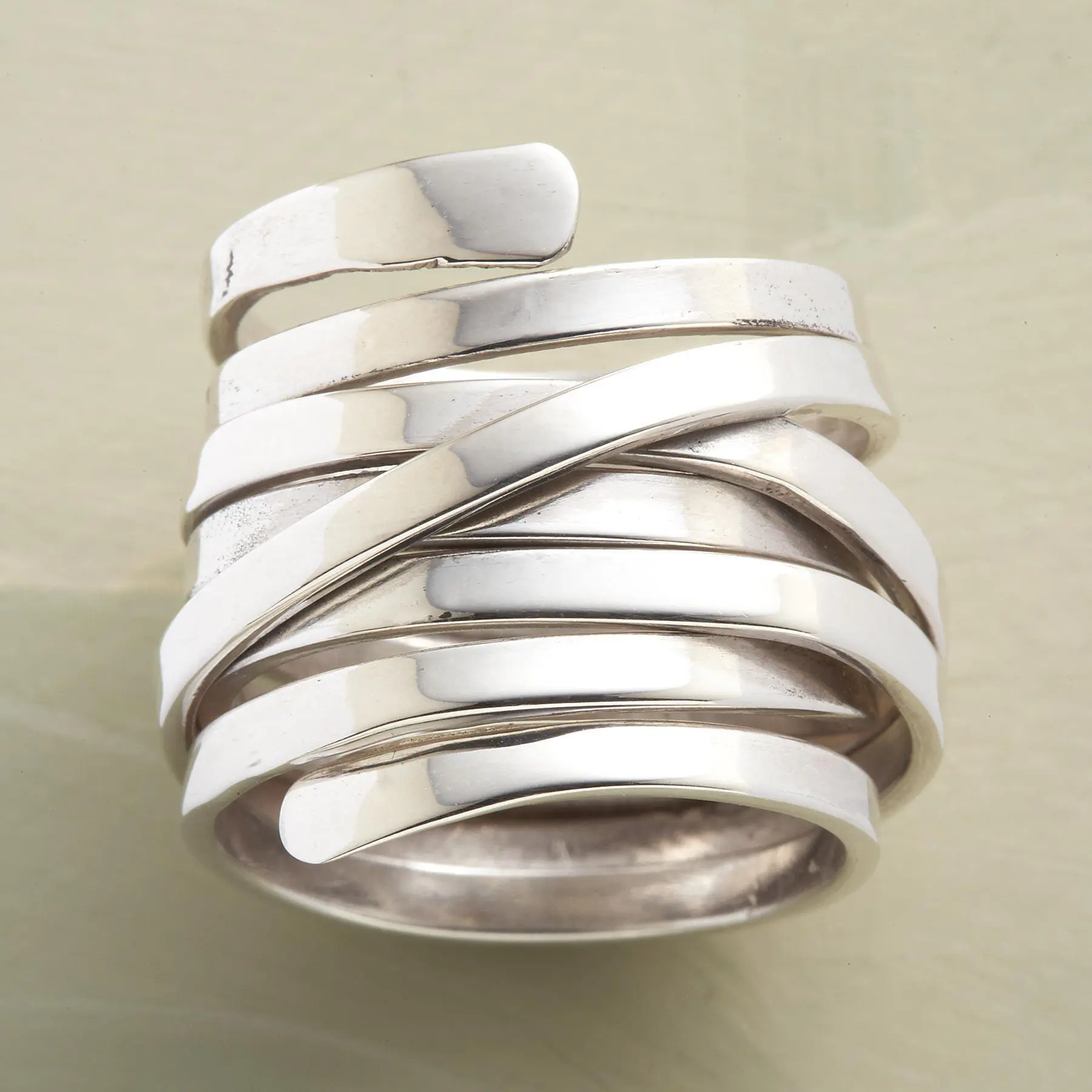 Hazel - Vintage Tykkelag Sølv Ring