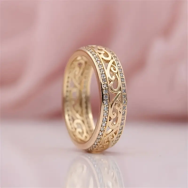 Lys Hollow Guld Ring