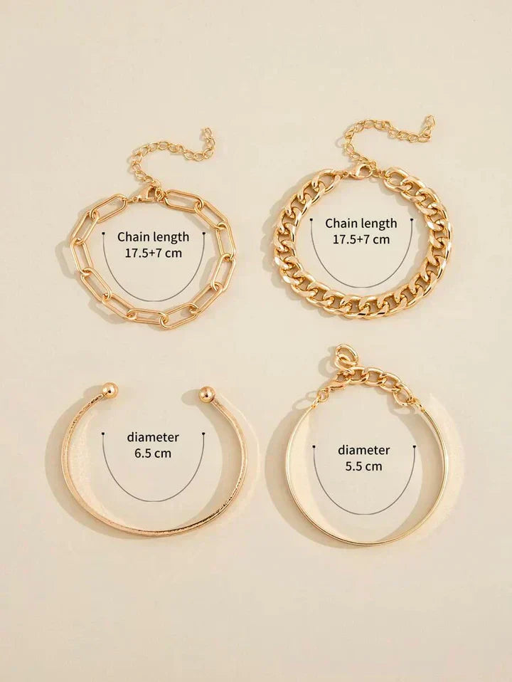 Elan™ | 18K Guld Armbåndssæt